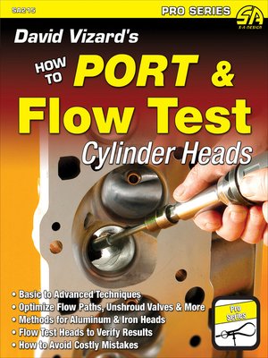 cover image of David Vizard's How to Port & Flow Test Cylinder Heads
